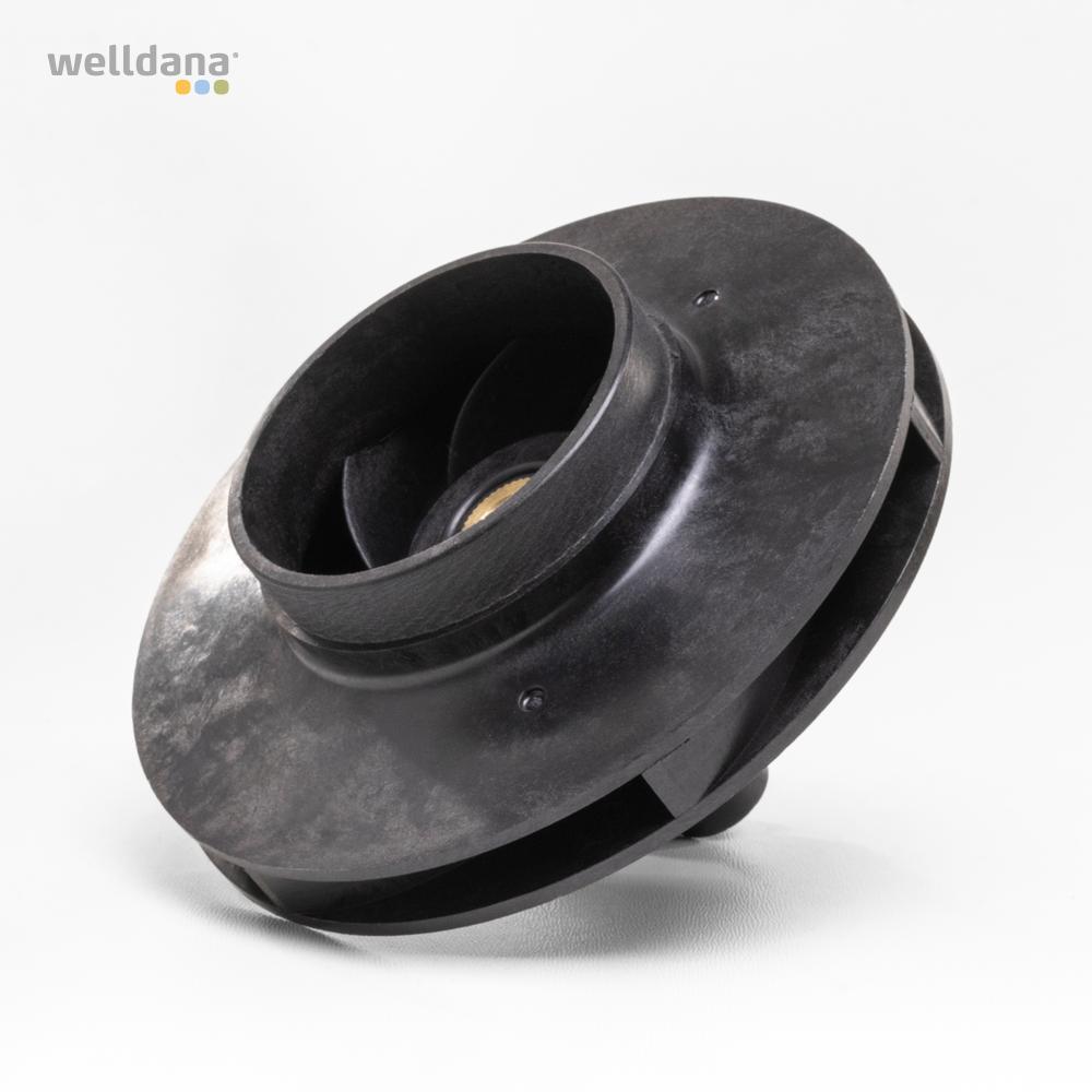 Impeller + O-ring f. 1,1 kw ny model