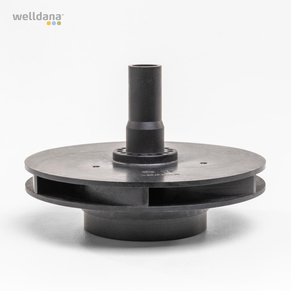 Impeller + O-ring f. 1,1 kw ny model - Billede 2