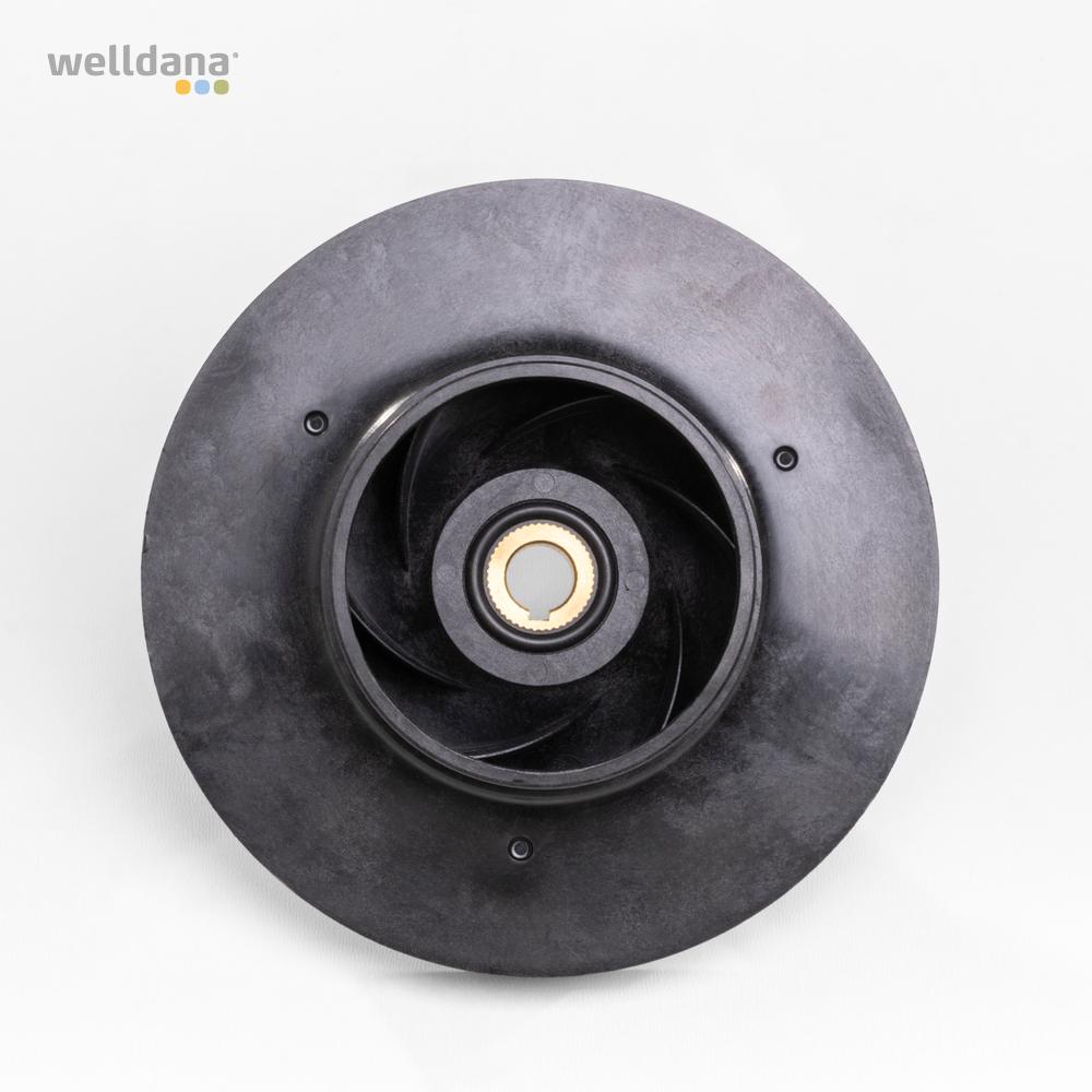 Impeller + O-ring f. 1,1 kw ny model - Billede 3