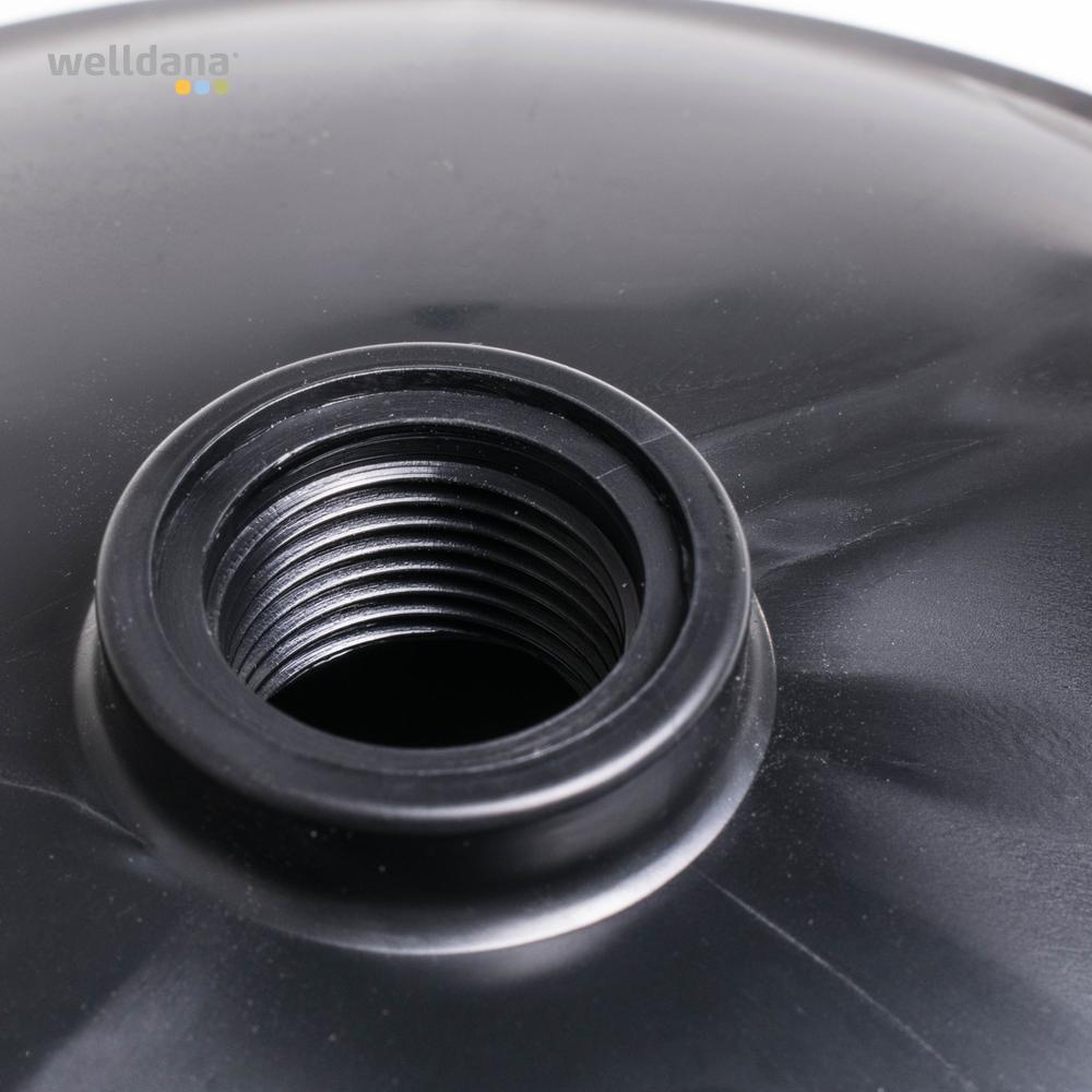 Black lid f. Welldana filter side mounted BW/Plastic - Billede 3