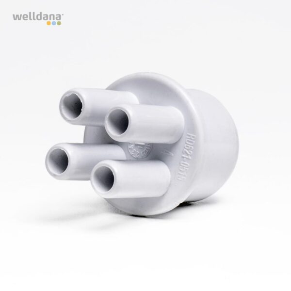 4 ways manifold 1" x 3/8"