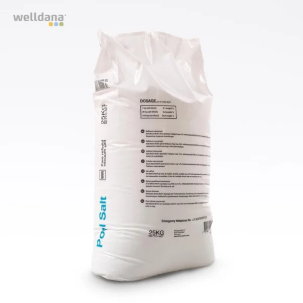 15090 raffineret poolsalt, 25 kg 2
