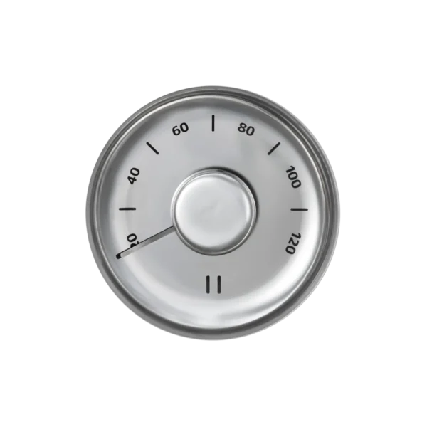 Ro 317981 saunatermometer, rund (stainless steel)