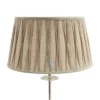 Cambridge lampeskærm, Ø45cm, i beige linned fra Rivièra Maison