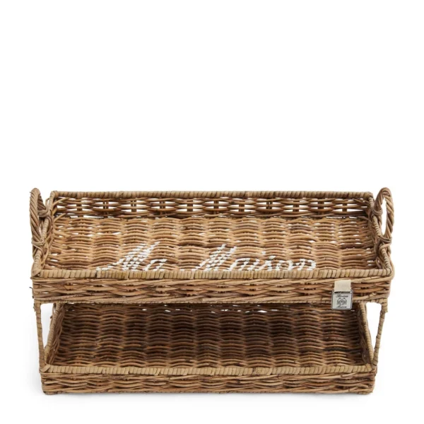 Ma Maison dobbelt bakke i rattan fra Rivièra Maison