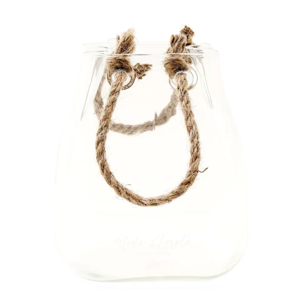 Mode Floral Bag vase i glas og størrelse M fra Rivièra Maison