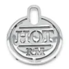 RM "hot" bordskåner i sølv aluminium fra Rivièra Maison