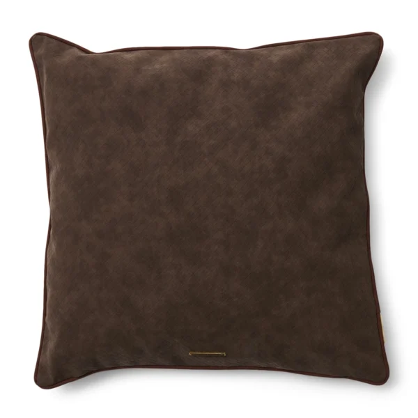 Barolo pudebetræk, 50x50cm, i brun polyester fra Rivièra Maison