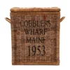 Cobblers Wharf opbevaringskurv (str. S) i rattan fra Rivièra Maison