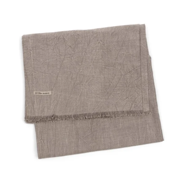 Boho Basic dug, 270x150cm i grå linned fra Riviéra Maison